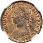 Great Britain. Farthing, 1892. NGC MS65