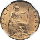 Great Britain. Halfpenny, 1895. NGC MS65 - 2