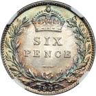 Great Britain. Sixpence, 1902. NGC MS63 - 2