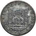 Mexico. 8 Reales, 1742-Mo MF. VF