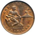 Philippines. Centavo, 1934-M. NGC MS65