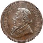 South Africa. Penny, 1892. NGC MS62