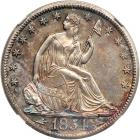 1854-O Liberty Seated Half Dollar. Arrows