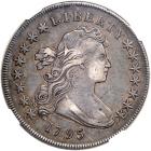 1795 Draped Bust Dollar. Centered bust. NGC EF45