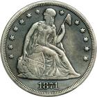 1871-CC Liberty Seated Dollar