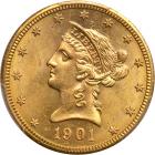 1901-S $10 Liberty. PCGS MS63