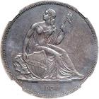 1836 Pattern Dollar. Silver, plain edge