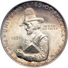 1921 Pilgrim Half Dollar. PCGS MS66