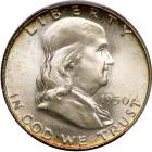 1950 Franklin Half Dollar. PCGS MS67