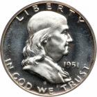 1951 Franklin Half Dollar. PCGS PF64