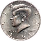 2003-D Kennedy Half Dollar. PCGS MS68