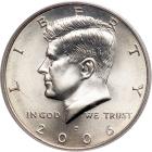 2006-P Kennedy Half Dollar. PCGS MS68