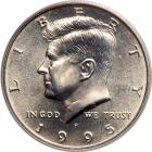 1995-P Kennedy Half Dollar. PCGS MS68