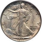 1917-S Liberty Walking Half Dollar. Mint mark on obverse. PCGS MS63