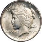 1921 Peace Dollar. PCGS MS65