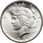 1923-D Peace Dollar. PCGS MS65