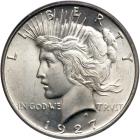 1927-D Peace Dollar. PCGS MS65