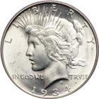 1934-D Peace Dollar. PCGS MS65