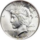 1935-S Peace Dollar. PCGS MS65