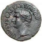 Drusus. Caesar, AD 19-23. Æ As. VF