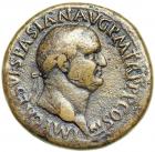 Vespasian. AD 69-79. AE Sestertius. VF