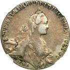 Russia. Ruble, 1766-SPB ASh. NGC VF35