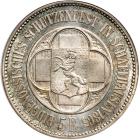 Switzerland. 5 Francs, 1865. NGC MS66 - 2