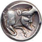 Sicily, Gela. 480-470 BC. Silver Tetradrachm