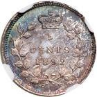 Canada. 5 Cents, 1892. NGC UNC - 2