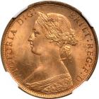 Great Britain. Halfpenny, 1862. NGC MS66