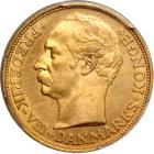 Denmark. 20 Kroner, 1908-VBP. PCGS MS63