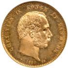 Denmark. 20 Kroner, 1890. NGC MS65