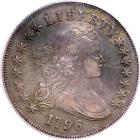 1796 Draped Bust Dollar. Large date, small letters. PCGS VF35