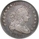 1800 Draped Bust Dollar. "Dotted date" from die breaks. PCGS VF30