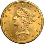 1901-S $10 Liberty. PCGS MS65