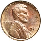 1924-D Lincoln Cent. PCGS MS62