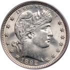 1892 Barber Quarter Dollar. PCGS MS63