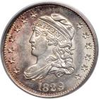 1829 Capped Bust Half Dime. PCGS MS64