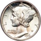 1916-S Mercury Dime. PCGS MS66