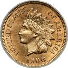 1908-S Indian Head Cent. PCGS MS65