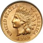 1909 Indian Head Cent. PCGS MS65