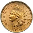 1901 Indian Head Cent. PCGS MS65