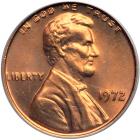 1972 Lincoln Cent. Doubled die obverse. PCGS MS66