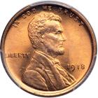 1918 Lincoln Cent. PCGS MS66