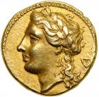 Sicily, Syracuse. Agathokles. 317-289 BC. Electrum 50 Litrai (3.60g). EF