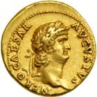 Nero. AD 54-68. Gold aureus (7.32g). AEF