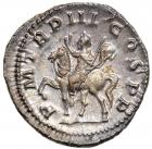 Gordian III, AD 238-244. Silver Denarius (2.9g). AU - 2