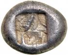 Islands off Caria, Karpathos. Poseidion(?). Silver 1/3 Stater (4.92g), ca. 500-480 BC.. VF - 2