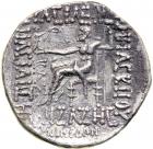 Elymaian Kingdom. Kamnaskires III, with Anzaze. Silver Tetradrachm (15.8g), ca. 81-72 BC - 2