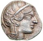 Attica, Athens. Silver Tetradrachm (17.24g), ca. 454-404 BC. MS